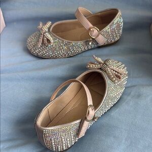 Doe a Dear Rhinestone Mary Jane Shoes